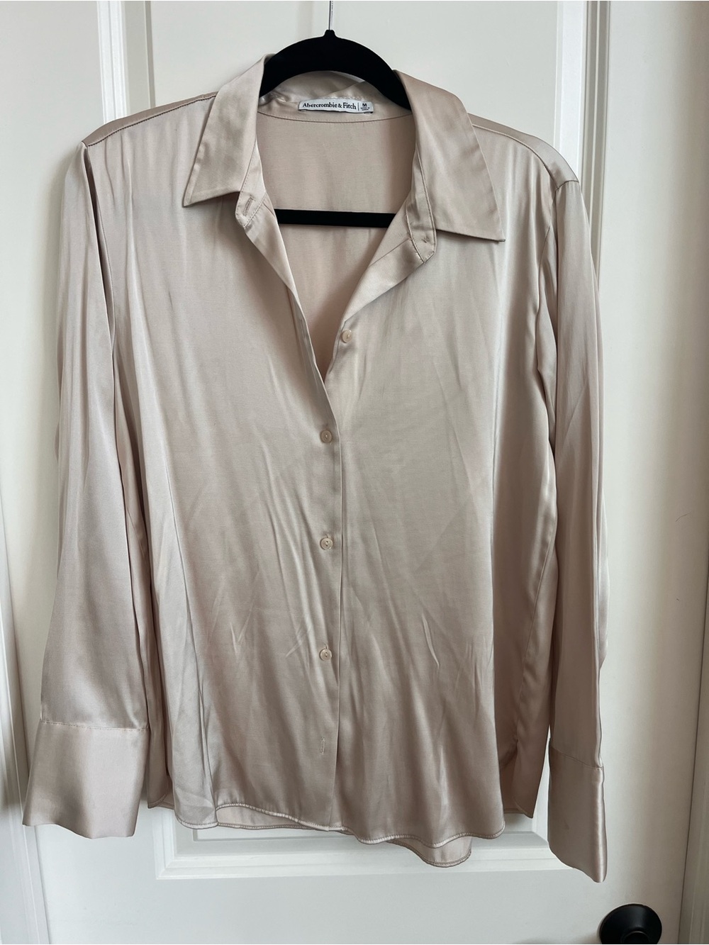 Abercrombie satin shirt